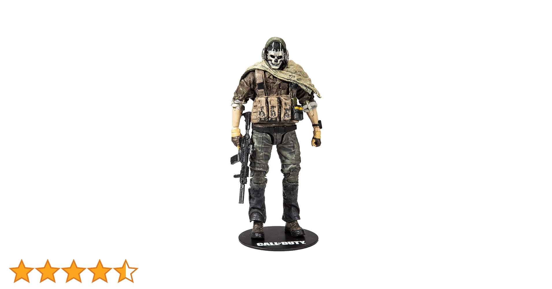 McFarlane Toys　コールオブデューティ　ゴースト　6インチフィギュア TOY Review】CALL OF DUTY: MODERN WARFARE GHOST 開封